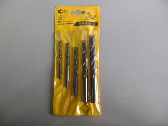Burghiu p/u metal HSS 4-10 mm 5 buc TopToo(cod 60H705)