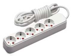 Prelungitor cu 5 intrari 3 m euro Viko