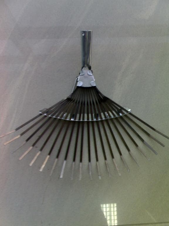 Grebla evantai  f/coada (plastine)