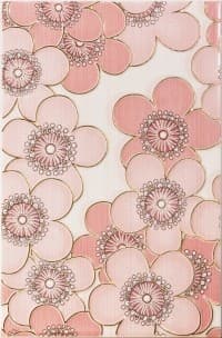 Decor Reine rose  D 02041 1C