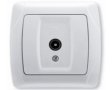 Priza TV Carmen OPAQUE,alba