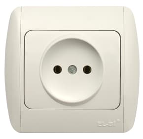 Priza unitara interioara simpla Elmos 10A 250V