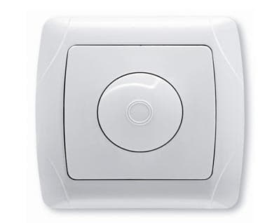 Intrerupator variator de tensiune Carmen OPAQUE,alb