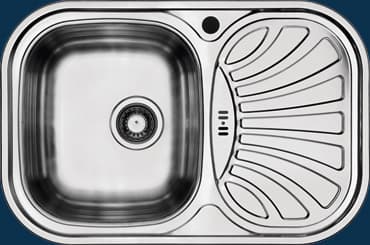 Chiuveta pentru bucatarie E 48*73 sifon mare RIF