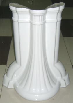 Suportul lavuarului LORD alb