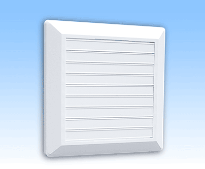 Grilaj de ventilare 14x14 cu sita cu jaluzele cod.1001 HARDI (resou)