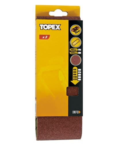 Banda abraziva 75x533 mm K120 Verto(cod 63H632)