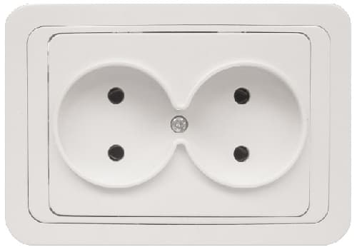 Priza dubla (MEGA), alb