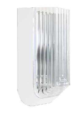 Corp de ilum. semirotund KMS 1031 1xE27