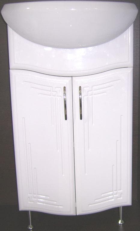 Tumba pentru lavoar T 425 (U 450) Rosa Comfort inchisa