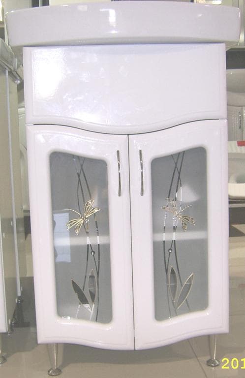 Tumba pentru lavoar T 470 (U 550) Rosa Domino inchisa