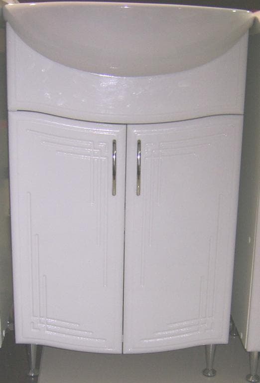 Tumba pentru lavoar T 490 (U 500) Rosa Comfort inchisa