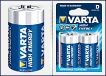 Baterii-blister Varta Mono High Energy D 2buc.