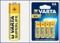 Baterii-blister Varta Mignon Super AA- 4buc