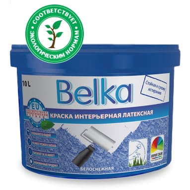 Vopsea BELKA la interior 3 kg/3L