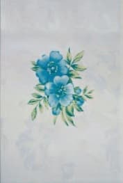 Decor Narcis azuriu  20*30 /Bereza/