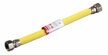 Tub inox extensibil pentru gaz acoperit in polietelena (cod 400FFRI100200)