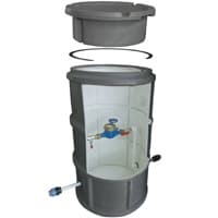 Camin WaterKIT Hinghet=0.8m D. 800 (cu capac)