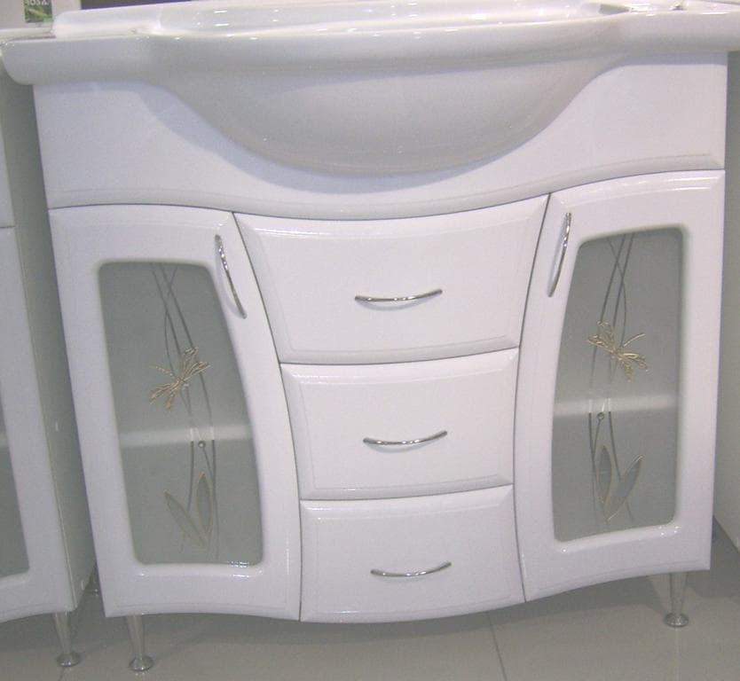 Tumba pentru lavoar T 820 x (U 850) Dreia sticla