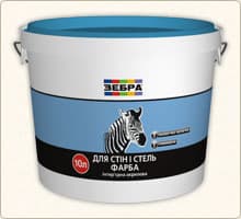 Vopsea ZEBRA p/u perete si tavan 1 L/1.49 kg