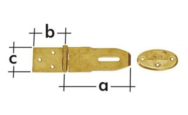 Balama cu zavor 90x50x45x1.5 ZZP50