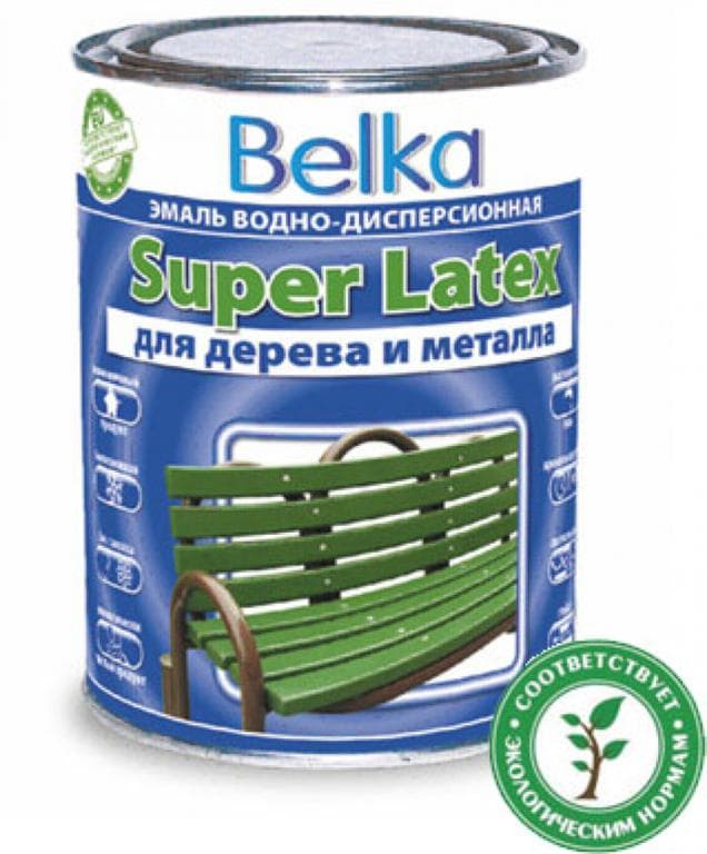 Email BELKA Super Latex p/lemn si metal 0.8 kg (pe baza de apa)