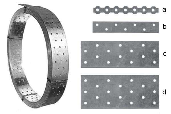 Banda perforata 15x0.8x25m  TM6/25