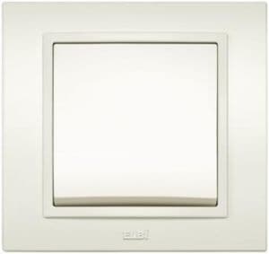 Intrerupator 1 kl Zena elbi 500 010200 200, alb