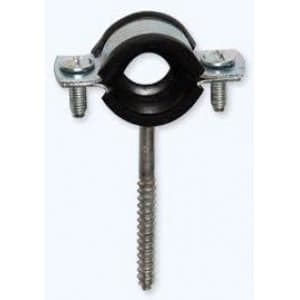 Colier teava cu garnitura si diblu 1 1/4"