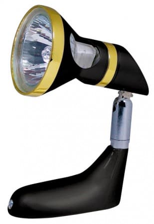 Corp de ilum. HOROZ p/u tavan 50W MR16 G6.35 HL740 (negru)