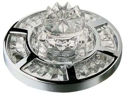 Corp de ilum. HOROZ Down 50W MR16 G5.3/G6.35 HL773 (crom mat)