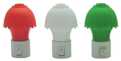 Lampa de noapte HOROZ 5-7W,mix (alb, negru, auriu, rosu, verde) HL984