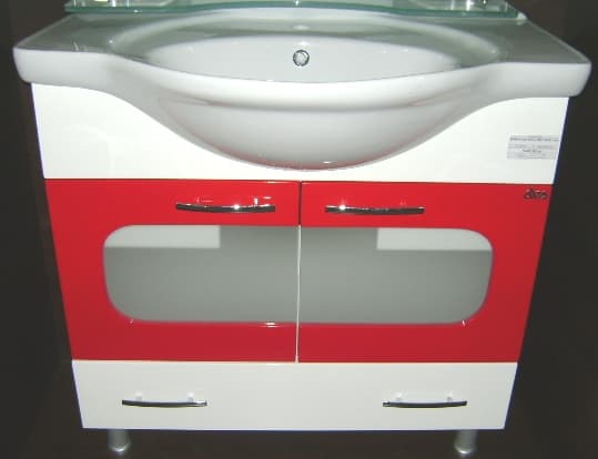 Mobila baie Silver 65C 540710 red