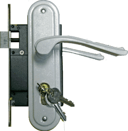 Lacat cu miner B4-11M argint