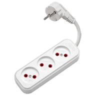 Prelungitor 5m 3 prize simple HASKA 307 350 05