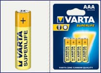 Baterii-blister Varta Micro Super AAA- 4buc
